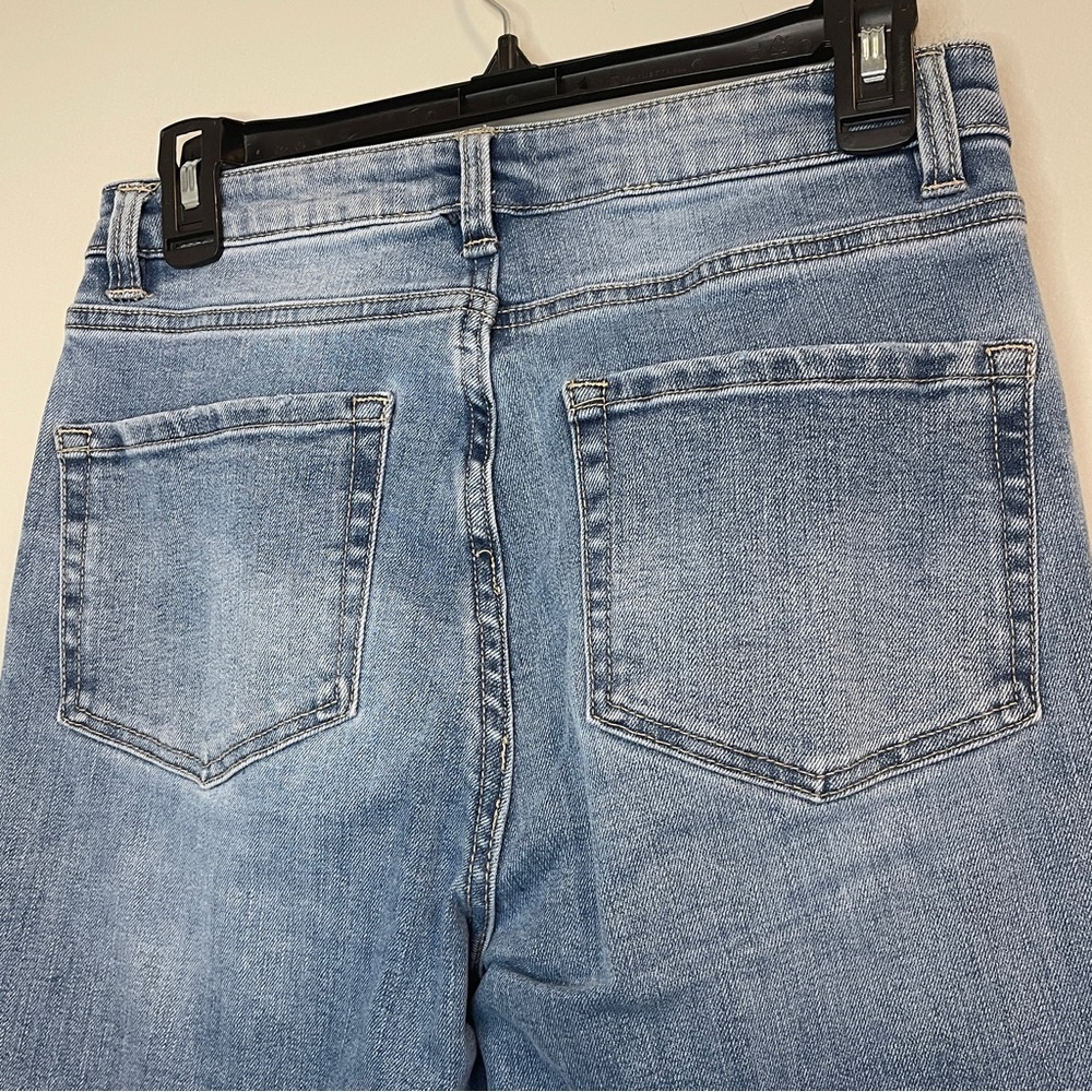 Women's High Rise Blue Jeans - Picture 2 of 6